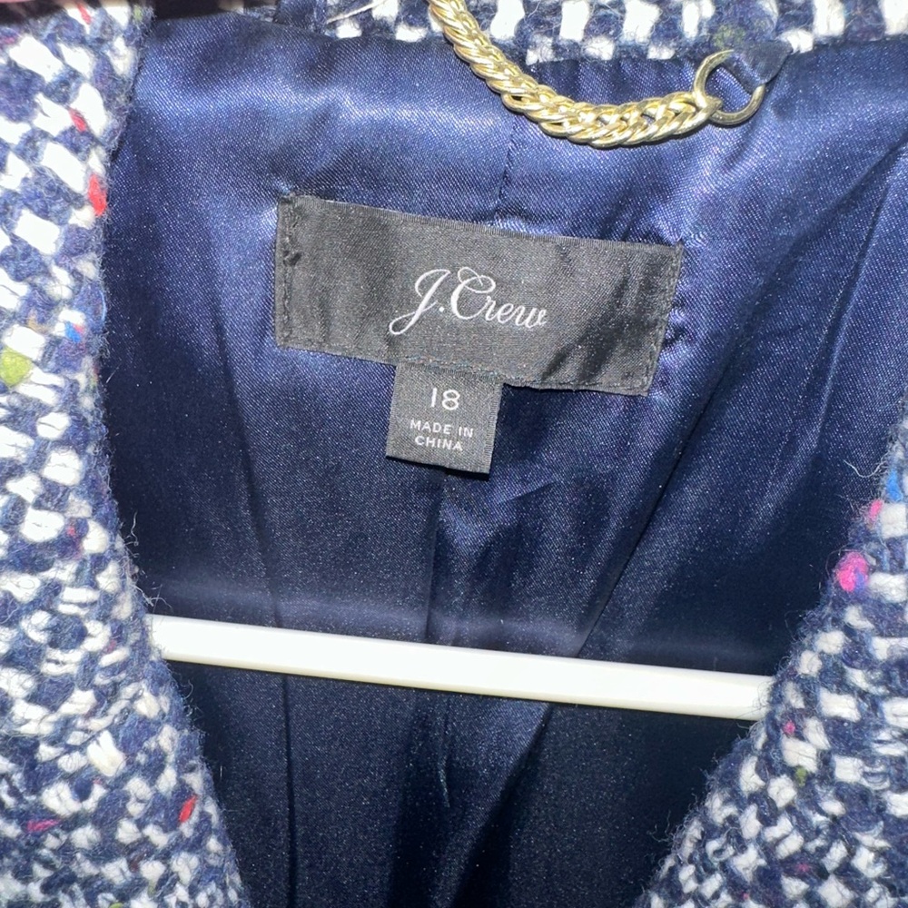 J.Crew Tweed Coat - Picture 3 of 5